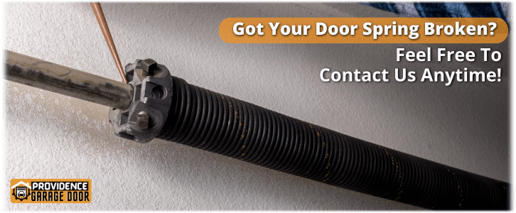 Broken Garage Door Spring Providence